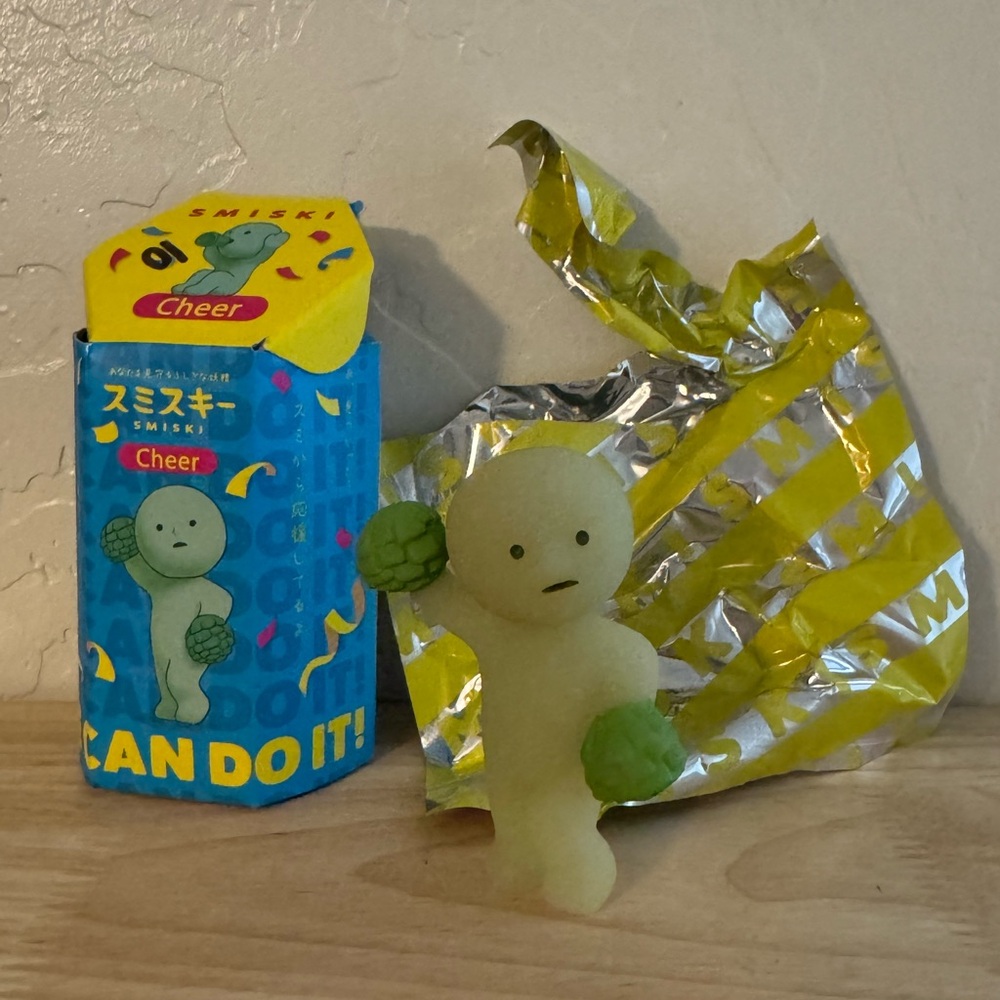 Smiski Cheer series with packaging